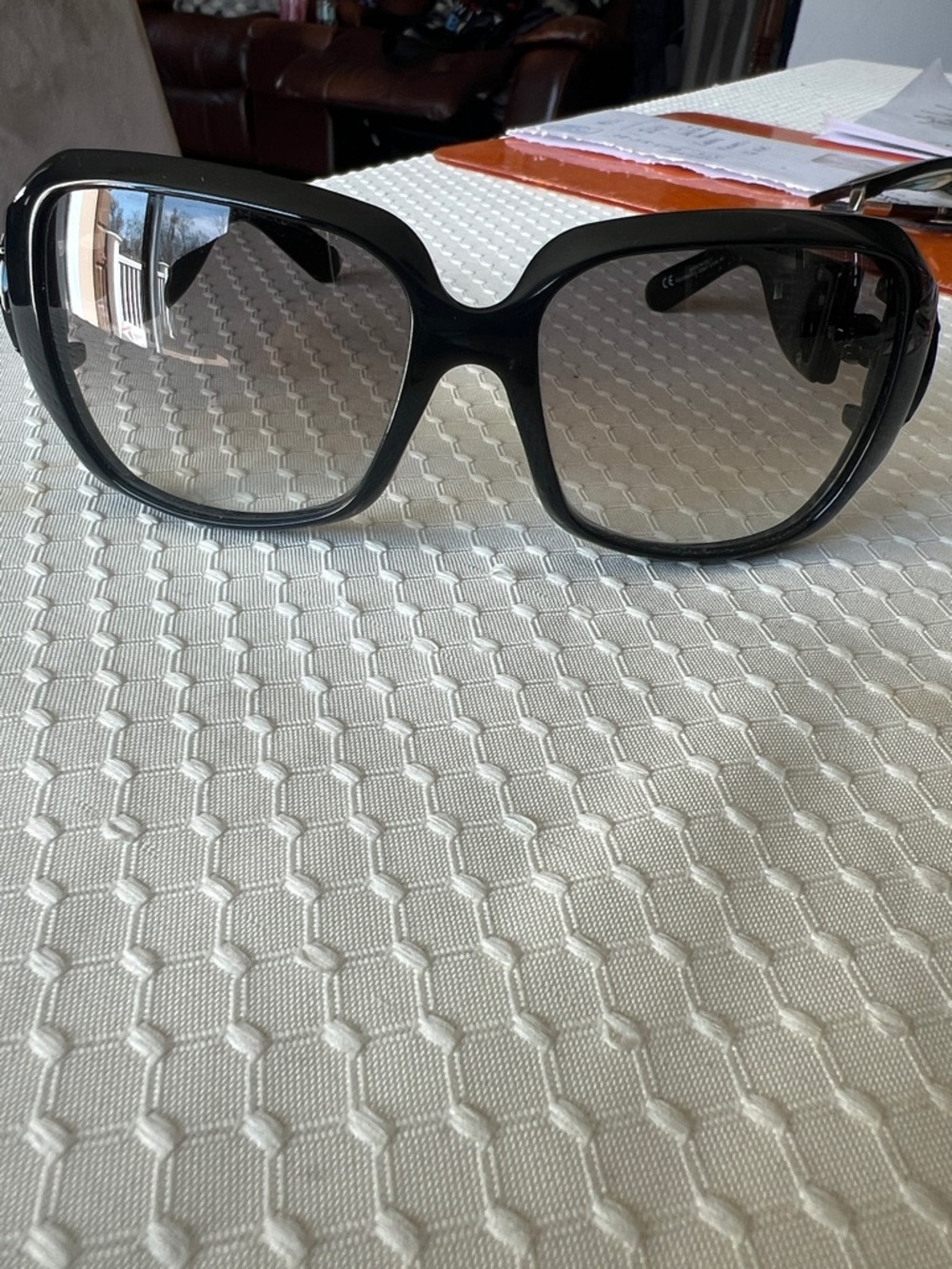 Gucci Women's Oversized Black Gradient Sunglasses